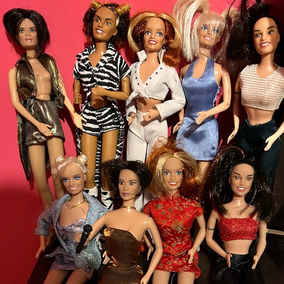 Vintage Other - Spicy girls bundle 11 dolls